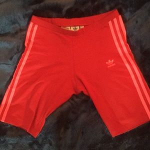 Adidas spandex biker/workout shorts. NEED GONE.